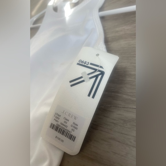 NWT New Balance x J.Crew White Tennis Dress 🤍🎾 $100 Tag - Picture 6 of 11